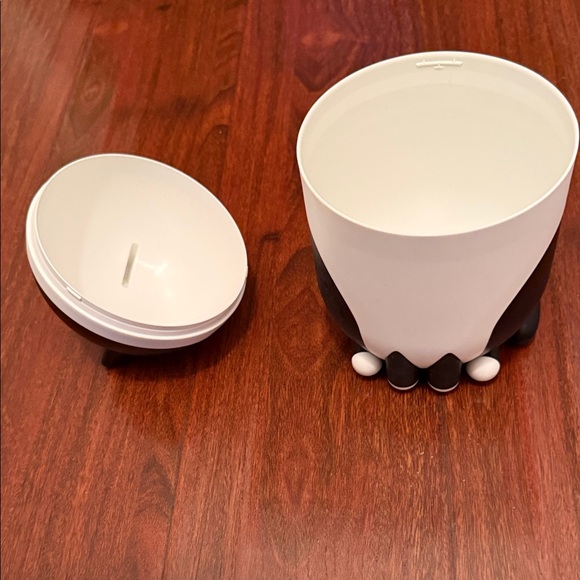 IKEA Limited Edition - Gresjsimojs Black and White Cat storage with lid NWT - Picture 7 of 9